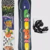 Alibi Snowboards Brain Rain 130 + Burton Smalls 2023 Snowboard-Set -Dakine Verkäufe BrainRain130BurtonSmalls2023SnowboardSet