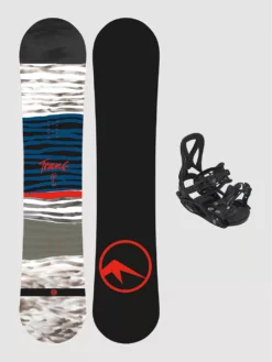 TRANS Fe 130 + Pure M Snowboard-Set