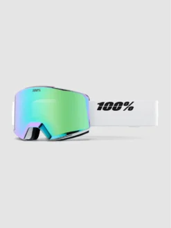 100Percent Norg Hiper White/Green Goggle