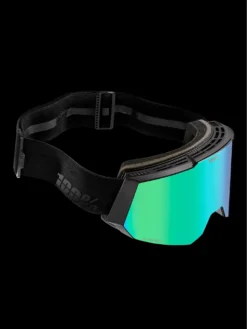 100Percent Snowcraft Hiper Black/Green Goggle -Dakine Verkäufe SnowcraftHiperBlackGreenGoggle 3