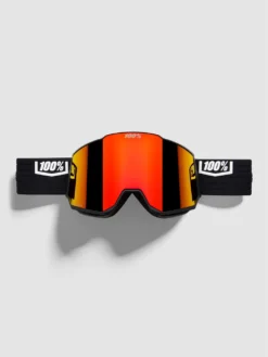 100Percent Snowcraft Xl Hiper Black/Red Goggle -Dakine Verkäufe SnowcraftXlHiperBlackRedGoggle 3